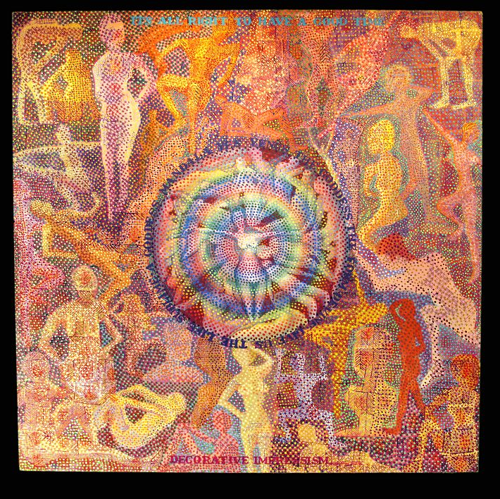 Venus Mandala painted by Henry Sultan