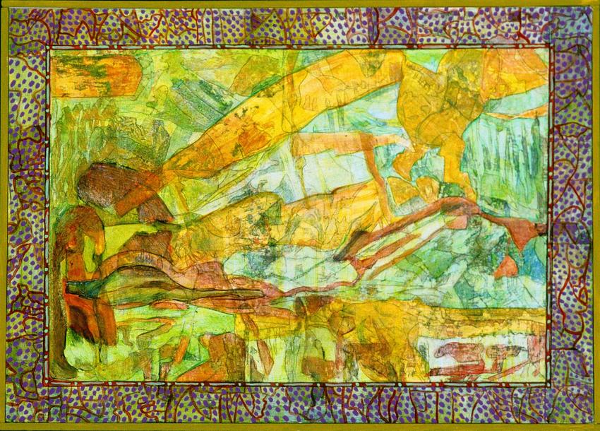 'Green Landscape' (1994) by Henry Sultan