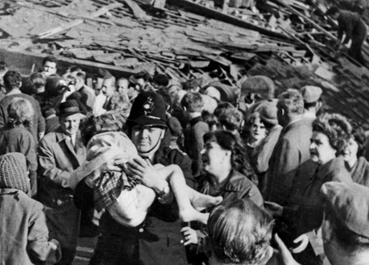 Aberfan disaster, Wales 1966.