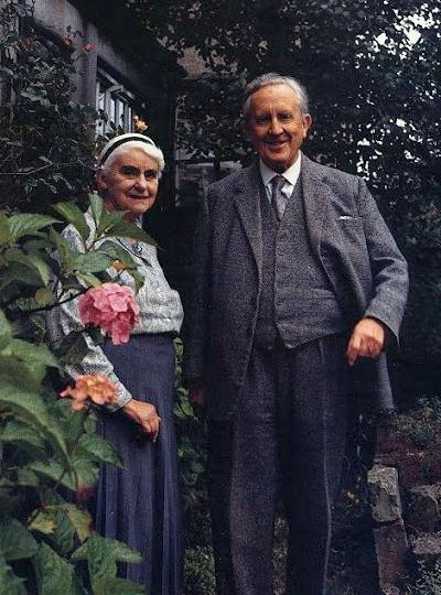 Edith and JRR Tolkien.