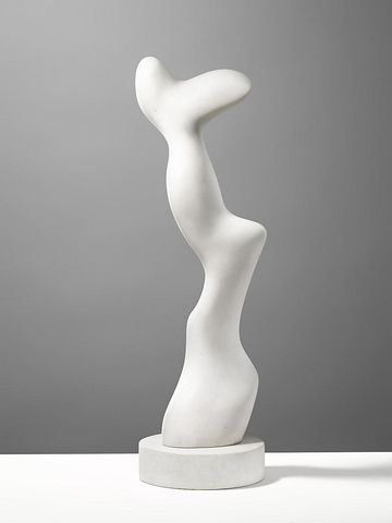 'Dream Flower with Lips', 1954 culpture by Jean Arp. Click to enlarge.
