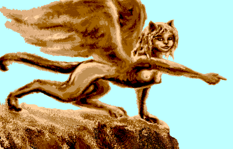 Sphinxes join our quest for God.