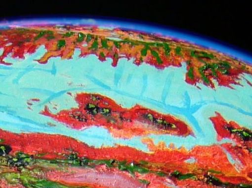 Map of Valiha, a Madagascar-sized island off eastern Kifura, a large equatorial continent on Capsica, a small world hotter and drier than Earth.