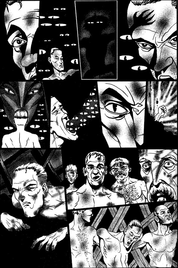 Page 4 of 'Coal Face', a comic by Al Davison telling a recurring childhood dream of a coal-eater.