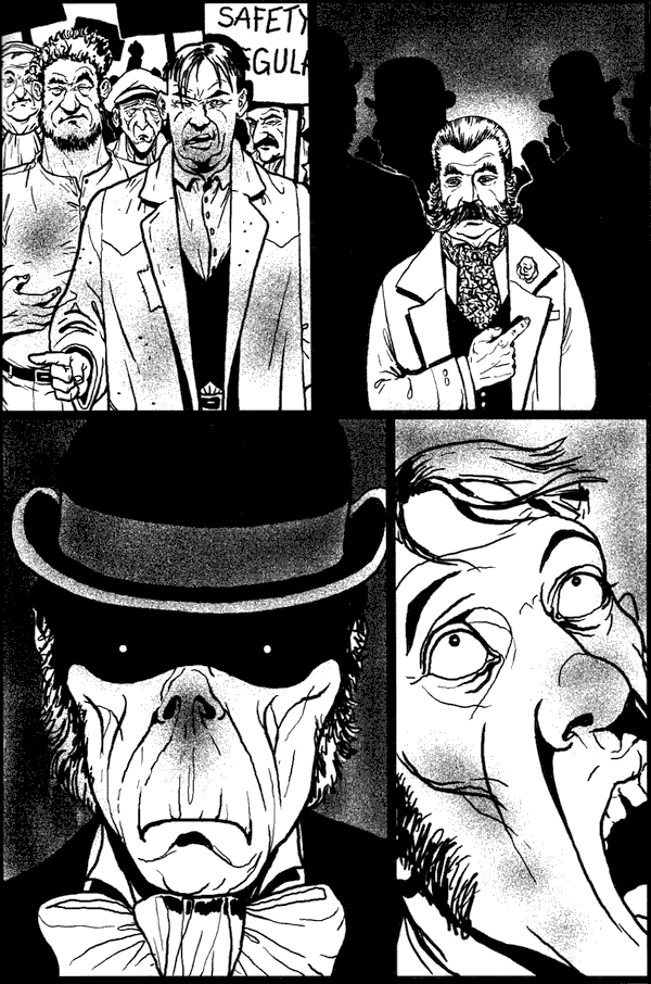 Page 7 of 'Coal Face', a comic by Al Davison telling a recurring childhood dream of a coal-eater.