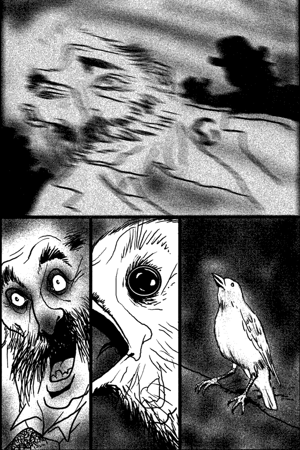 Page 9 of 'Coal Face', a comic by Al Davison telling a recurring childhood dream of a coal-eater.