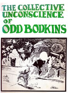 Cover of Dan O'Neill's 'The Collected Unconscience of Odd Bodkins'. Click to enlarge drawing.