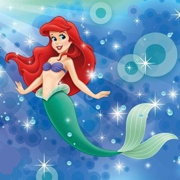 'Ariel the Little Mermaid, the Disney version of Hans Christian Anderson character.