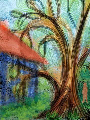 A Loop Tree. Dream sketch by Wayan.