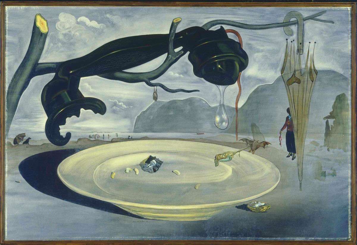 'The Enigma of Hitler', 1939, based on recurring dreams by Salvador Dali.