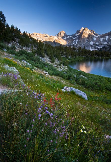 Rae Lakes, Kings Canyon National Park.