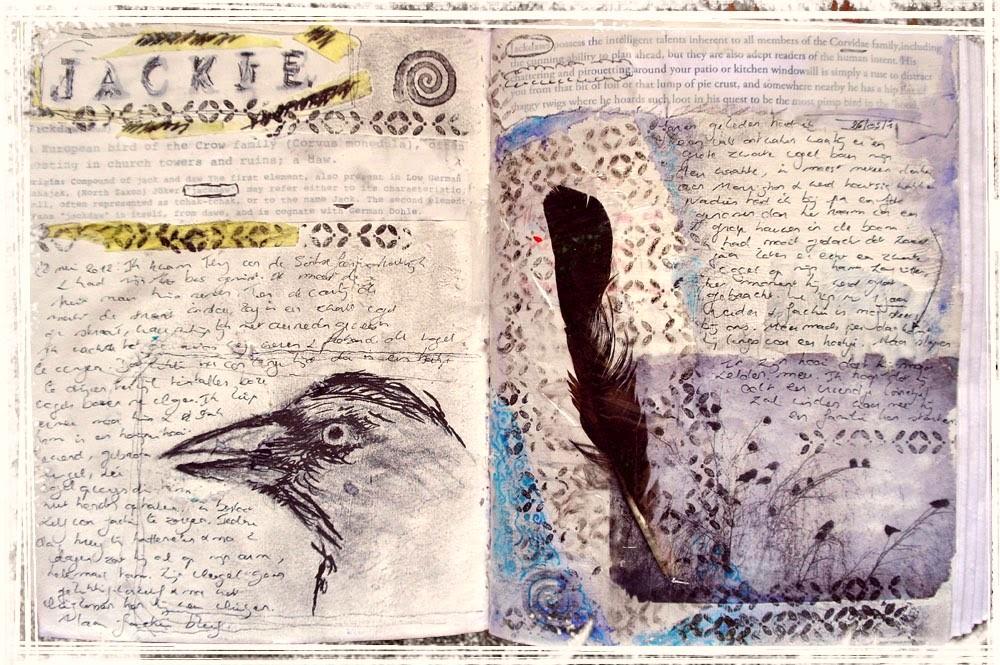 Journal entry about a jackdaw named Jackie, by Lindsay Vanhove