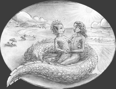 'Lamia', penciled dreamsketch by Wayan.