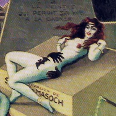 Detail of 'My Tomb' by Clovis Trouille.