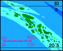 Map of 89 Islands between Continent 8 and Continent 9 on Pegasia, a world-building experiment.