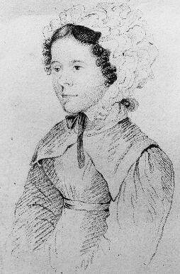 Portrait of Ann Marten, who in 1828 said she dreamt twice that her stepdaughter had been murdered, which turned out to be true.
