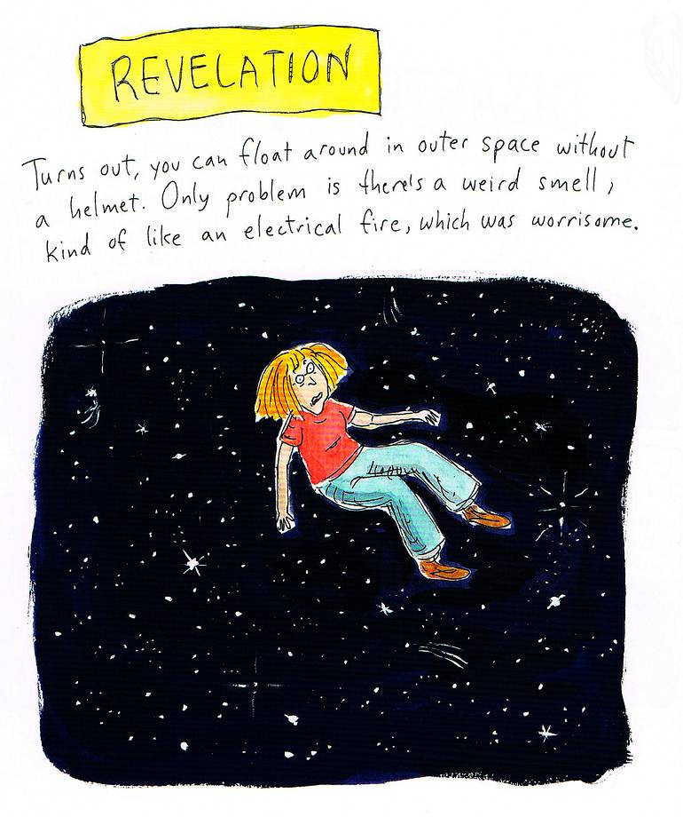 'Revelation', a dream cartoon by Roz Chast.