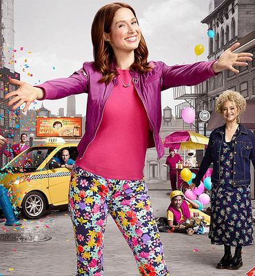 The Unbreakable Kimmy Schmidt, in screaming pink.