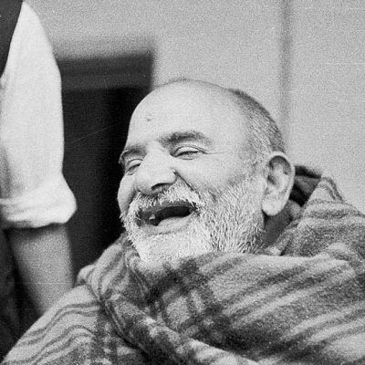 Ram Dass after his stroke.