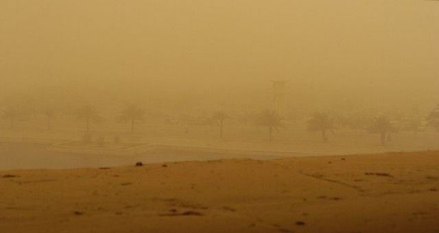 Dust storm, modern Iraq