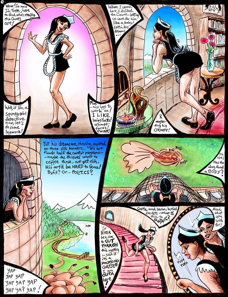 P.5 of 'Thief of Dreams', a dream-comic by Wayan; click to enlarge.