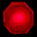 A red octagon appears in my vision. Oh. A stop sign.